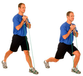 Thera-Band Lunge